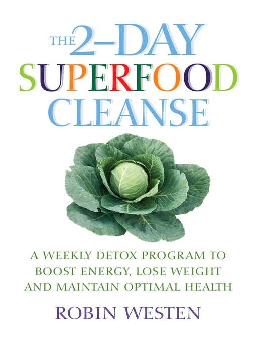Title details for The 2-Day Superfood Cleanse by Robin Westen - Available